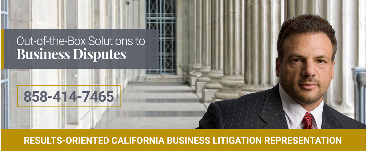 Results-Oriented california business litigation representation